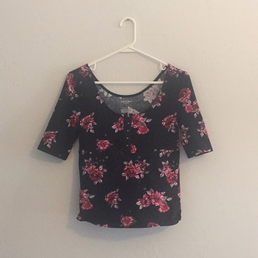 Floral half sleeve shirt